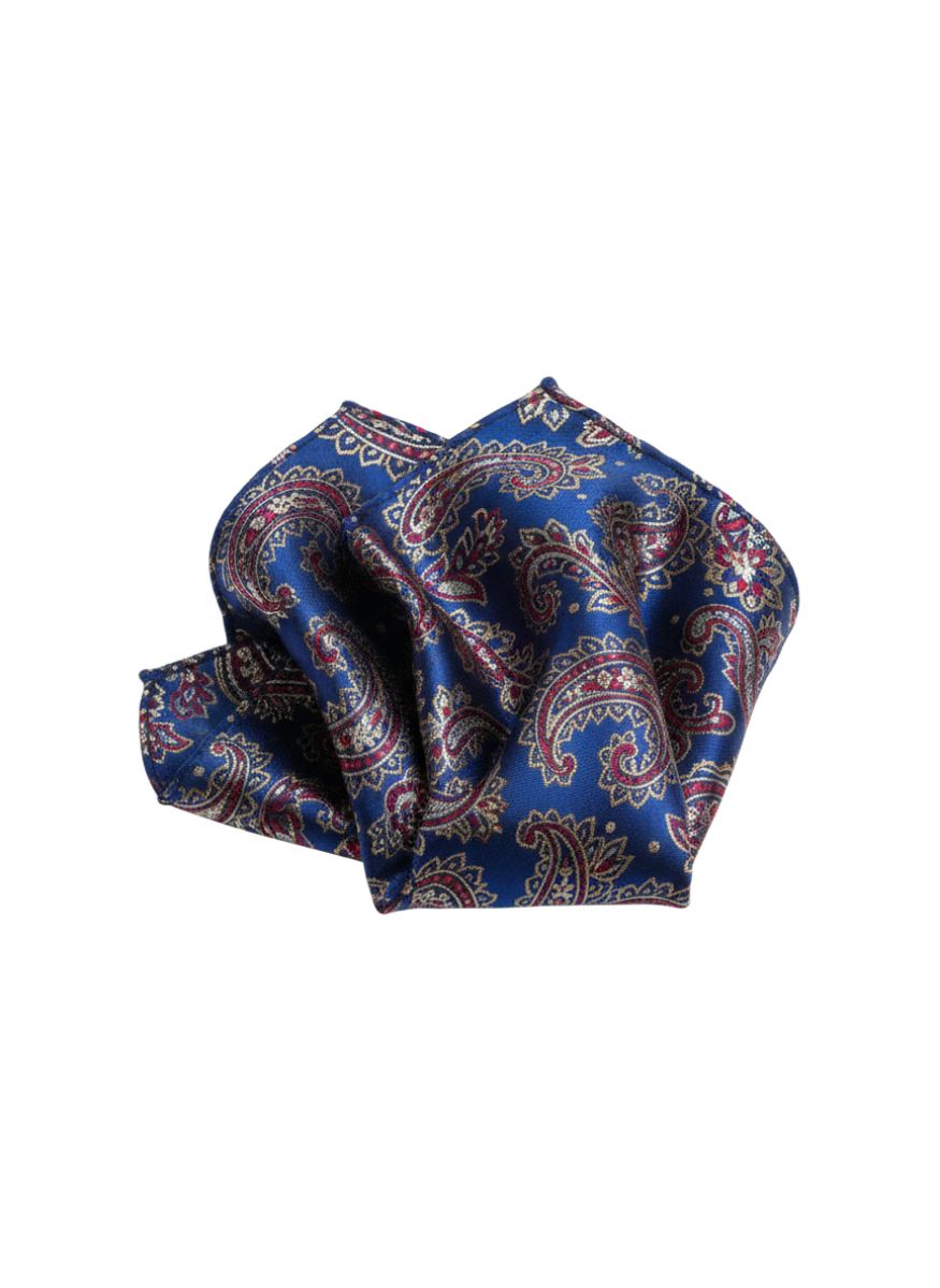 Silk Paisley Pocket Square